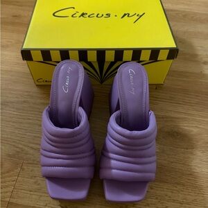 Circus by Sam Edelman Women's Marlie Platform Purple